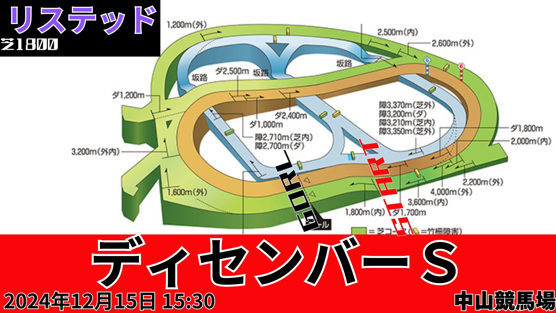 ディセンバーSコース図