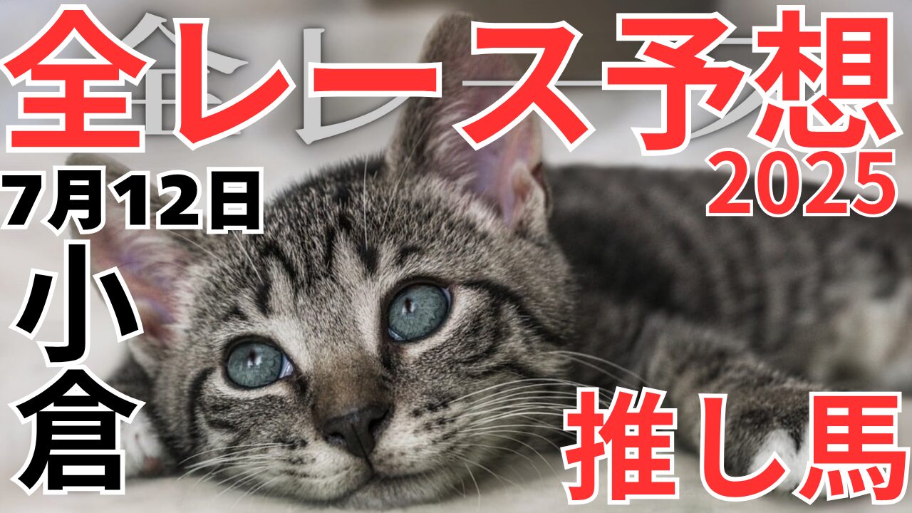 全レース予想